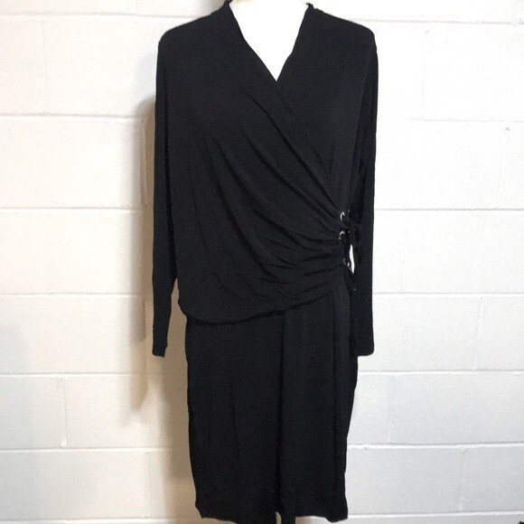 Allure Side Wrap Dress - NWT Lg. - Picture 1 of 7